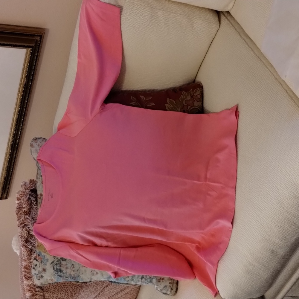 NEW Appleseed's pink tee